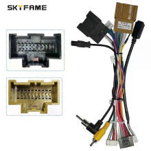 (Cable Canbus WC)Applies to Car 16pin Wiring Harness Adapter Decoder Android Radio Power Cable For Opel