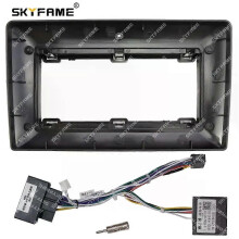 (Full Set)Applies to Car Frame Fascia Adapter Canbus Box Android Radio Dash Fitting Panel Kit For Ford