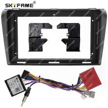 (Frame Cable Canbus H)Applies to Car Frame Fascia Adapter Canbus Box Android Radio Dash Fiting Panel