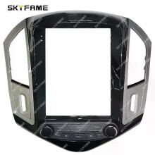 (Only Frame)Applies to Car 9.7 Inch Tesla Frame Fascia Adapter Canbus Box Decoder Android Radio Dash