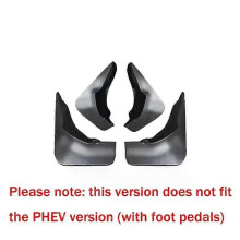 Applies to For MG HS Accessories 2024 2025 2026 MK2 Splash-proof Rear Matte Black Flaps Splash Guard