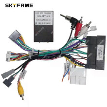 (Cable Canbus Box A)Applies to Car 16pin Wiring Harness Adapter Canbus Box Decoder Android Radio Power