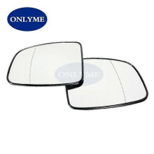 (Left and right)CompatibleAuto Car Wide Angle Heated Mirror Glass For Honda FIT Jazz City 2014 2015