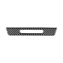 (schwarz) Kompatibel mit 5er BMW F10 F18 (2011–2017), Zubehör, Interieur-Einbausatz aus Carbonfaser