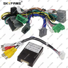 (Full Set OD)Applies to 16Pin Car Stereo Wire Harness Adapter Android Radio Power Cable Canbus Box Decoder
