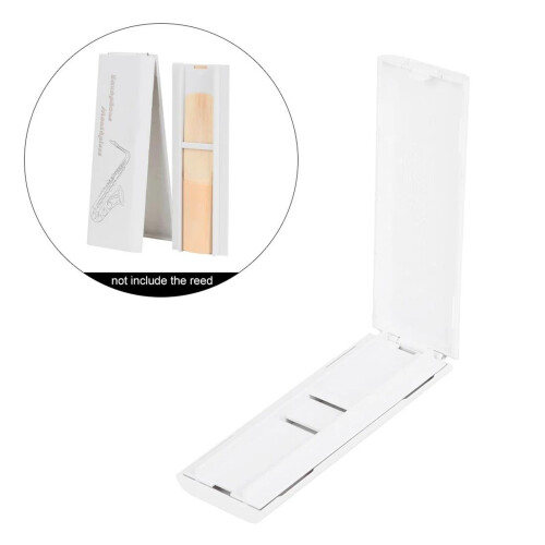 Waterproof ABS Saxophone Clarinet Reed Case with Secure Clamping and Wide Reed Compatibility 1