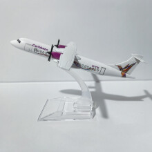(613)JASON TUTU 16cm Caribbean ATR Plane Airplane Model Aircraft Model Diecast Metal 1/400 Scale Planes