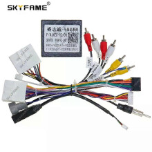 Applies to Car 16pin Wiring Harness Adapter Canbus Box Decoder Android Radio Power Cable For Mazda 3