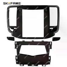 (Frame Tesla Style)Applies to Car Frame Fascia Adapter Canbus Box Decoder Android Radio Dash Fitting