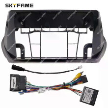 (Full Set)Applies to Car Frame Fascia Adapter Canbus Box Decoder Android Radio Dash Fitting Panel Kit