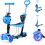 Dripex (Blue) 5-in-1 Kids Scooter-3 Wheels with Removable Seat 1