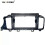 (Frame)Applies to Car Frame Fascia Adapter Canbus Box Decoder Android Radio Dash Fitting Panel Kit For 1