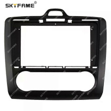 (Frame AT AC Black)Applies to Car Frame Fascia Adapter Android Radio Dash Fitting Panel Kit For Ford