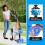 Dripex (Blue) 5-in-1 Kids Scooter-3 Wheels with Removable Seat 5
