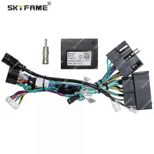 Applies to Car 16pin Wiring Harness Adapter Canbus Box Decoder Android Radio Power Cable For Benz Vito