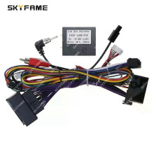 Applies to 16Pin Car Stereo Wire Harness Adapter Canbus Box Decoder For BMW X3 E83 Power Cable OD-BW-03