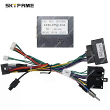 Applies to Car 16pin Wiring Harness Adapter Canbus Box Decoder Android Radio Power Cable For Porsche