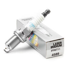 (4 Stück) 4589 IFR6T11 Laser-Iridium-Widerstand Leistungszündkerze für Lexus Toyota Mazda