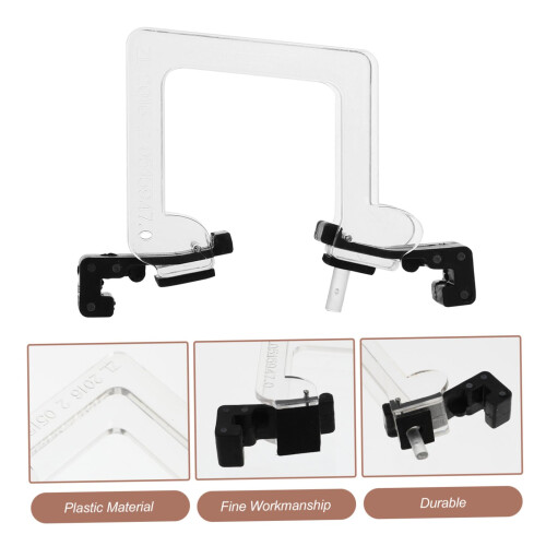 Violin Bow Straightening Tool with Secure Clip for Beginner Practice and Teaching, Lightweight Design 2