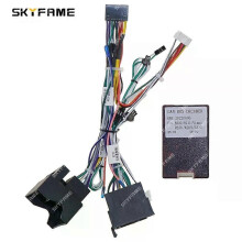 Applies to Car 16pin Wiring Harness Adapter Canbus Box Decoder Android Radio Power Cable For Benz B200