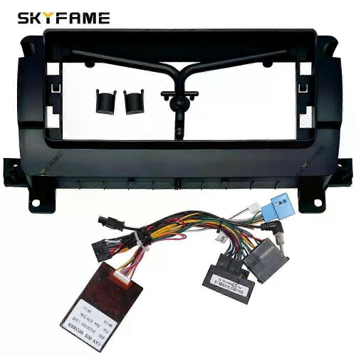 (Full Set)Applies to Car Frame Fascia Adapter Canbus Box Decoder Android Radio Dash Fitting Panel Kit