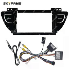 (Full Set)Applies to Car Frame Fascia Adapter Canbus Box Decoder Android Radio Dash Fitting Panel Kit