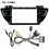(Full Set)Applies to Car Frame Fascia Adapter Canbus Box Decoder Android Radio Dash Fitting Panel Kit 1