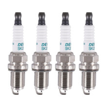 (white)4X Iridium Spark Plugs 90919 SK20R11 For Toyota Camry RAV4 Avalon