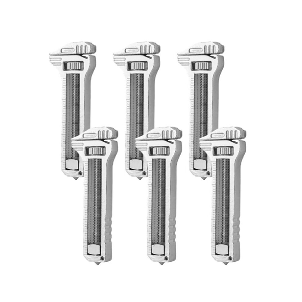 6Pcs Multitool Wrench,Compact Multitool, Multi-Tool For Everyday Prep,Multitool Keychain Bottle Beer Opener 6033723362326