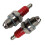 (Gold)For Gasoline Chainsaw and Brush Cutter Three-sided Pole Spark Plug L7T Replace 2
