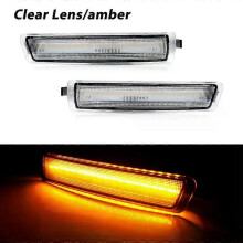 (Clear Lens Amber)Applies to 2x For BMW Z3 Roadster M Coup 1997-2002 Roadster Convertible 2-Door 1996-2002