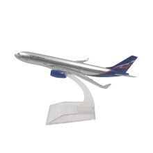 (155)JASON TUTU 16cm Russian Airlines Airbus 330 Airplane Model Planel Airplane Diecast Metal 1/400