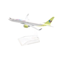 (JINAIR B737)JASON TUTU 16cm Korean JINAIR Boeing 737 Plane Model Airplane Model Aircraft Model Diecast