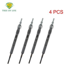 (4 PCS)4x Glow Plug 4.4V For SEAT ALHAMBRA ALTEA EXEO IBIZA LEON SKODA OCTAVIA RAPID SUPERB ROOMSTER