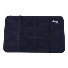 4X Double-Sided Flocking Pillow Inflatable Portable Foldable Pillow for Camping/ Traveling/ Office