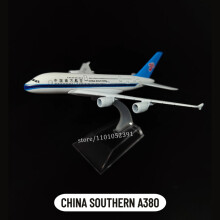 (11. SOUTHERN A380)1:400 Metal Aircraft Model Replica, CHINA SOUTHERN A380 Airplane Scale Miniature