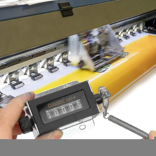 5-Digit D67f Mechanical Counter with Manual Reset, for Presses Printing Machine Cycle Counting 2
