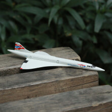 Scale 1:400 Metal Aircraft Replica 15cm British Concorde Model Aviation Diecast Home Office Ornament