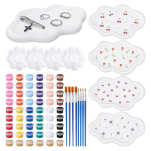 Jewelry Tray Ceramic Painting Ready to Paint Your Own Ceramic Ring Dish Holder Paintable Tray Crafts for Adults
