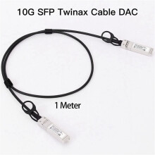10X 10G SFP+Câble Twinax, Câble Passif En Cuivre à Connexion Directe (DAC) 10GBASE SFP pour SFP-H10GB-CU1M, , (1M)
