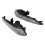 Parking Light Replacement Pair Compatible with Ford Focus 2015 2016 2017, Front Indicator Covers ABS White, Easy Installation 3