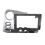 Dashboard Trim Panel for 2003 2004 Car Dashboard - Silver Grey Colour Plastic Radio Bezel Replacement Dashboard Facia 2