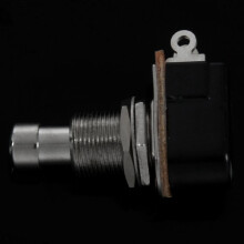 2X Guitar Pedal 2 Pin SPST Momentary Effects Push Button Foot
