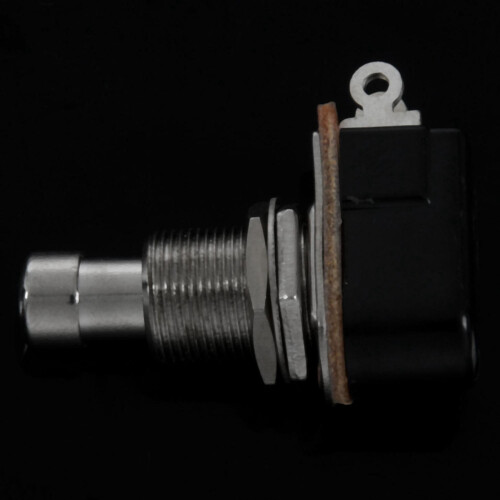 2X Guitar Pedal 2 Pin SPST Momentary Effects Push Button Foot