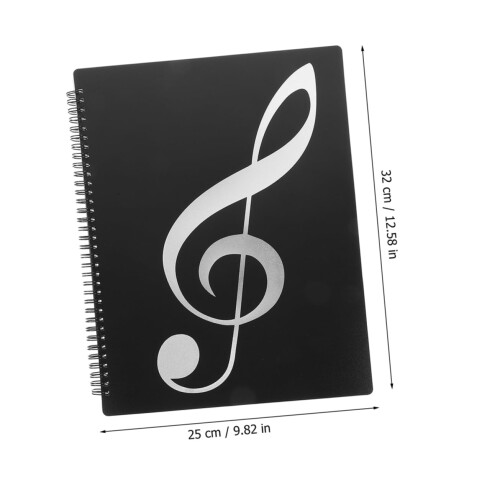 Sheet Music Folder and Document Organizer with Durable A4 Storage for Home Office School 1