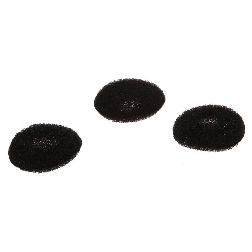 200 Pcs Black Sponge Earbud Headphone Cap Ear Pads Cover Replacement