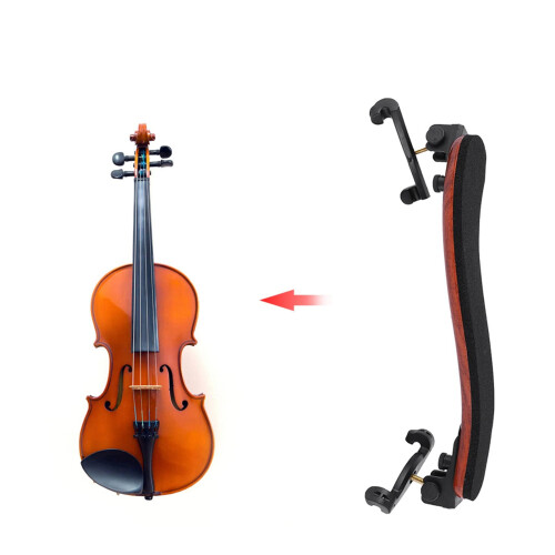 Adjustable Violin Shoulder Rest 3/4 4/4 – Lightweight Ergonomic Support for Comfortable Stable Playing 2