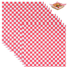 Papier Déli Rose Résistant Pour Gâteaux Sandwichs Frites