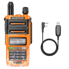 (Kabel hinzufügen) UV-9R Pro V2 Wasserdichtes IP68 Walkie-Talkie mit Typ-C-Ladegerät, leistungsstarker