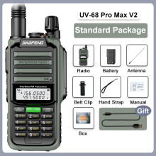 (Grüner Standard) UV-68 Pro Max V2 10W IP68 Walkie-Talkie Wasserdicht Hohe Sendeleistung CB-Funkgerät